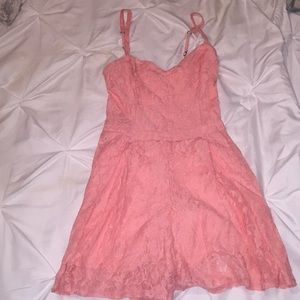 Hollister Pink Lace Rumper